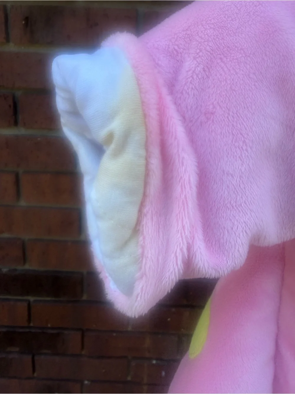 Just Pretend Pink Butterfly Plush Costume One Piece 0-6M